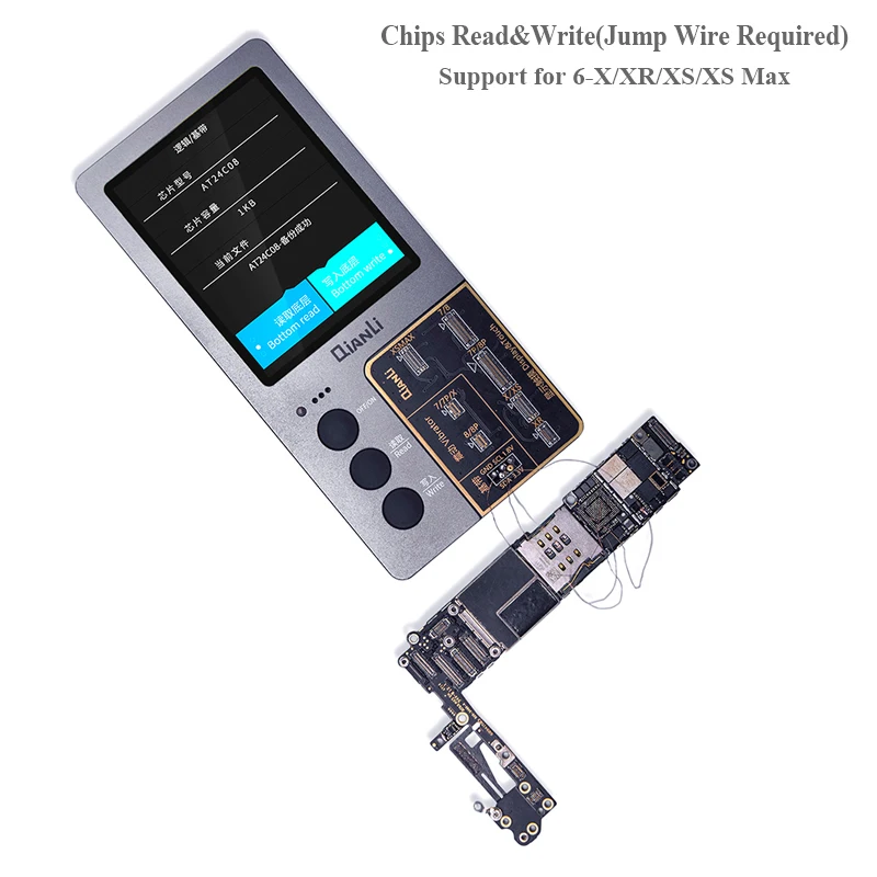 ЖК дисплей Экран EEPROM Фоточувствительный программист для iPhone XR/XS MAX/X/8/8 P вибрации