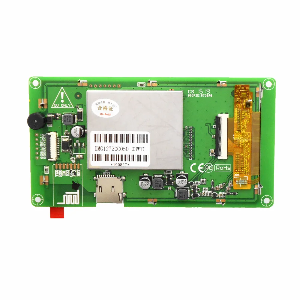 Dmg12720c050 _ 03w 5-дюймовый сенсорный экран 24-битный цветной IPS DGUS dmg12720c050 03wtc |