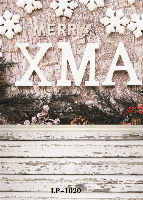 

Vinyl Custom Photography Backdrops Prop Flower and Wooden Planks Theme Photography Background #0093