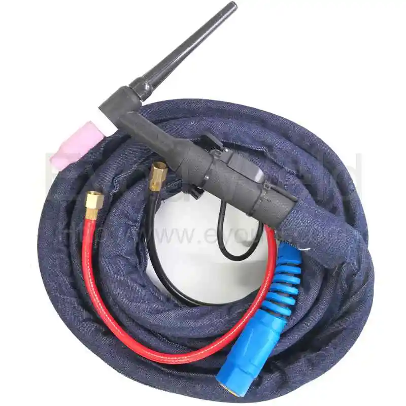 WP18(5 м 16 футов) с водяным охлаждением TIG сварочный аппарат аргоновой-Вольфрам