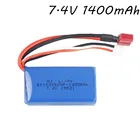 2S 7,4 V 1400mAh 103052 литий-полимерная батарея для Wltoys A949 фотометрическая фотография фотосессия автомобильные запасные части