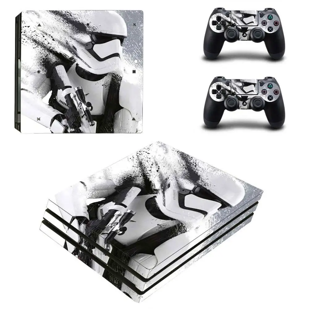 PS4 Pro наклейки из &quotЗвездных Войн&quot PS 4 Play station виниловая кожа Наклейки Обложка