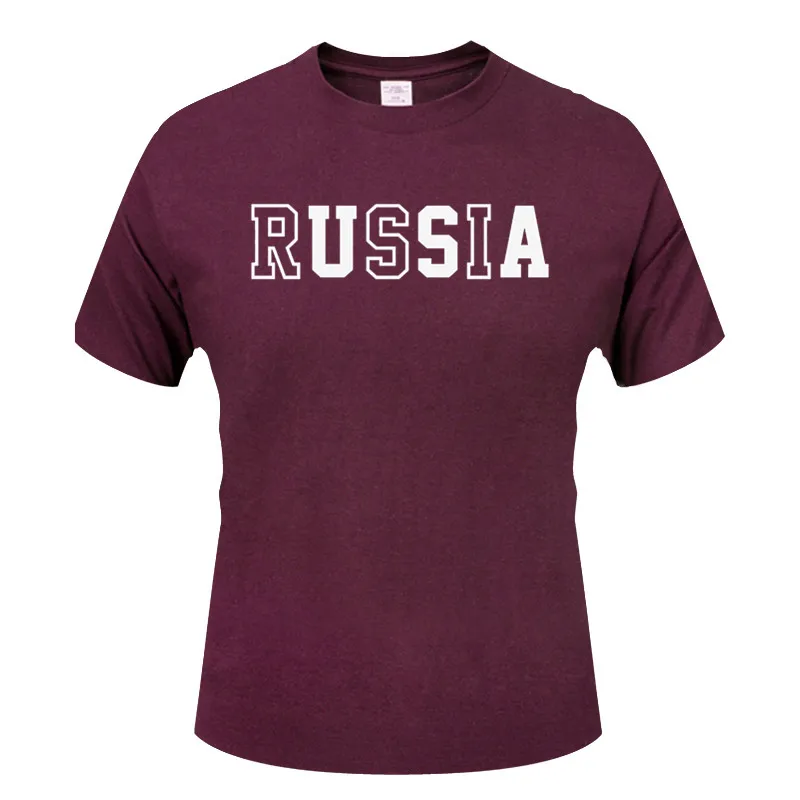

Hot SELL 2020 New Fashion RUSSIA STATES mens t shirts top quality short sleeve men tshirt men's tee shirts