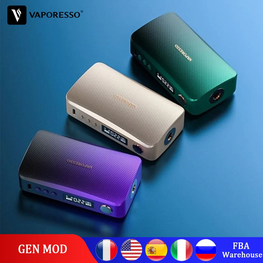 Оригинальный боксмод Vaporesso GEN 220 Вт электронная сигарета подходит для двух
