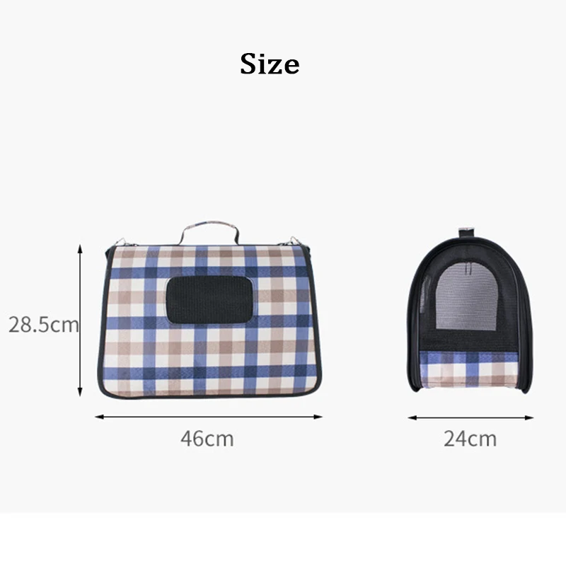 

Portable Pet Dog Cat Single Shoulder Bags Breathable Light 3 Sides AIRY Dog Handbag Durable Travel Puppy Bag Pet Supplies
