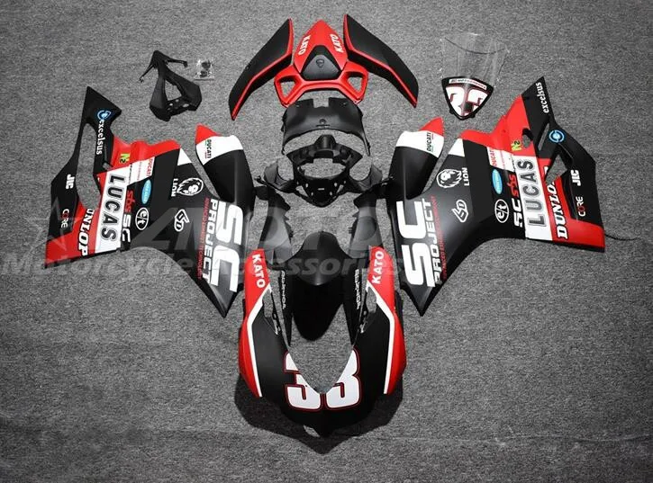 

New ABS Fairings Kit Fit For DUCATI 899 1199 S R Panigale 12 13 14 15 16 899R 1199R 899S 1199S 2012 2013 2014 2015 2016 Red Matt