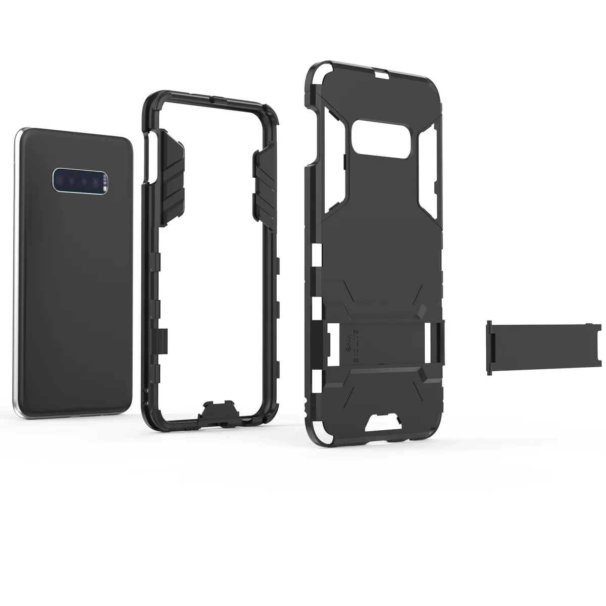 Чехол-Броня Thouport для samsung Galaxy S10 S8 S9 PC + Мягкий силиконовый чехол-накладка s S10e S 9 Plus
