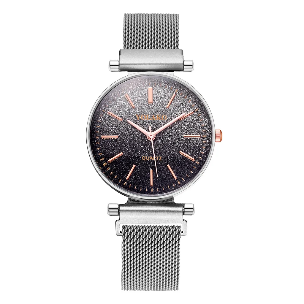 Женские часы, звездное небо, циферблат, женские Роскошные Кварцевые наручные часы, ремешок с магнитной пряжкой, популярные часы, подарок, Relogio Feminino@ 50