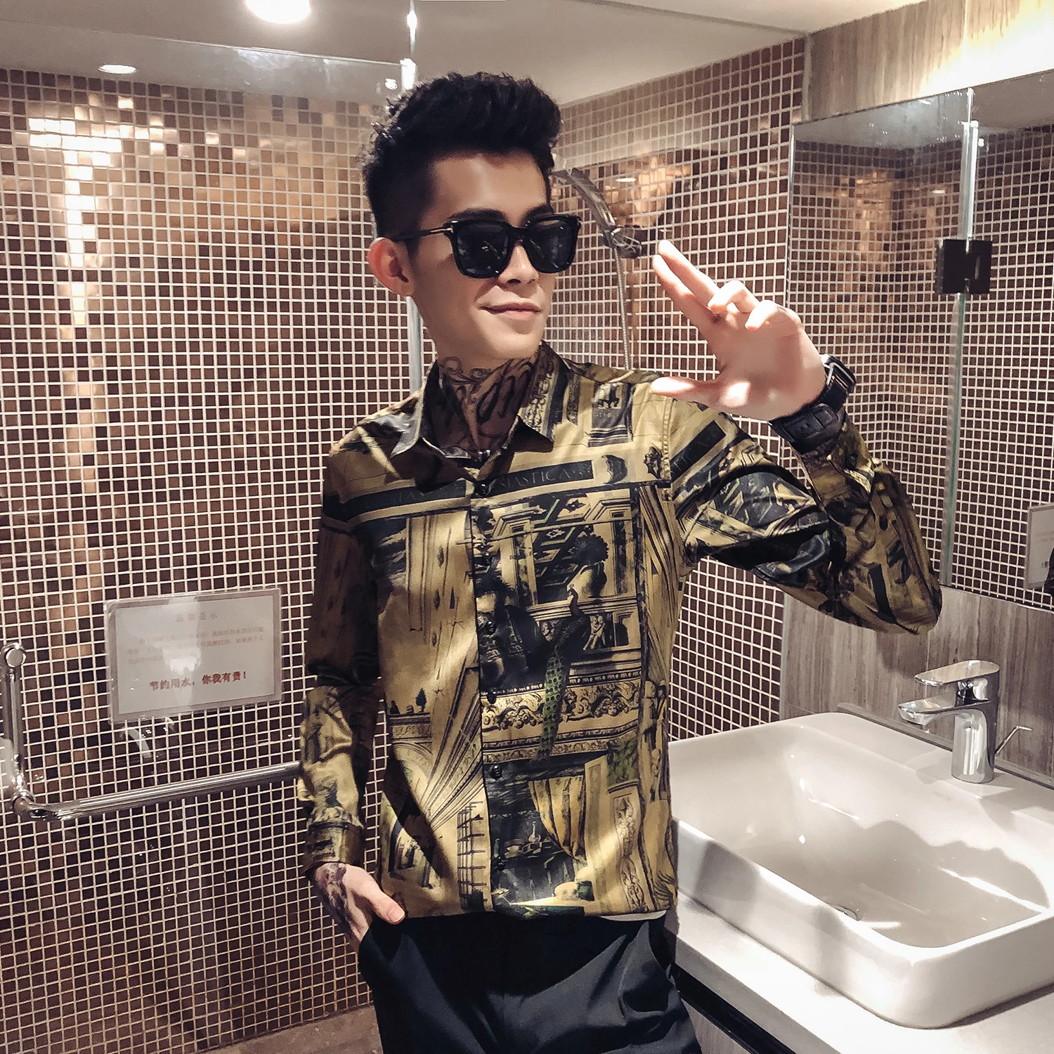 Новая мода горячая Распродажа бренд 2019 Осенняя мужская повседневная