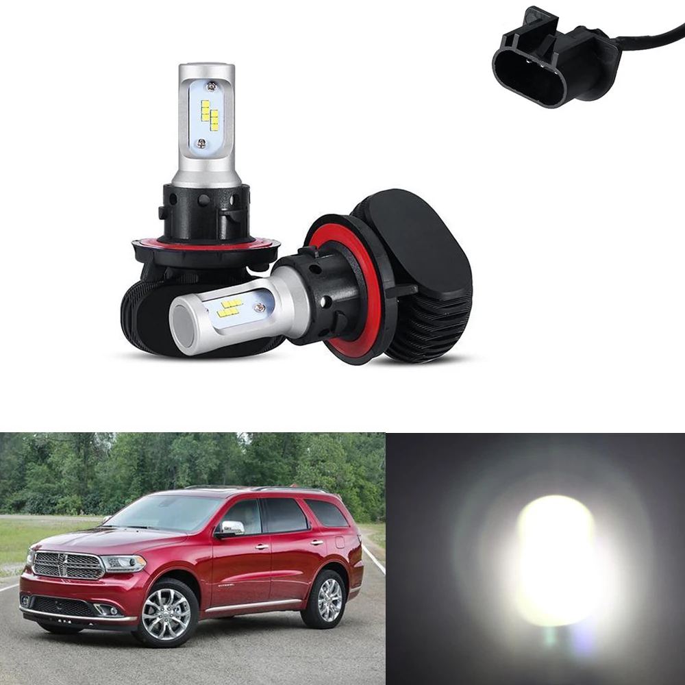 H13 9008 For Dodge Durango 2004-2009 LED Headlight Hi/Lo Beam Bulbs | Автомобили и мотоциклы