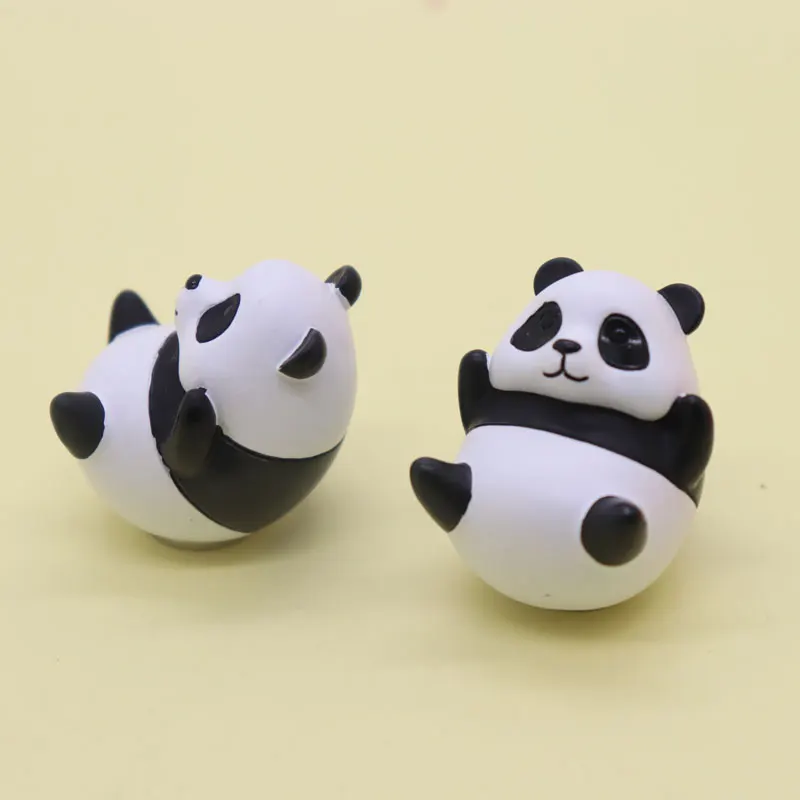 Магнит на холодильник сувенир из Китая панда животное белый черный симпатичный