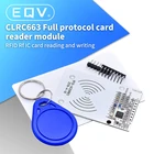 Макетная плата CLRC663 RC663, полнопротокольная NFC карта для чтения, модуль IC-карты для чтения и записи, Индукционная радиочастота RFID
