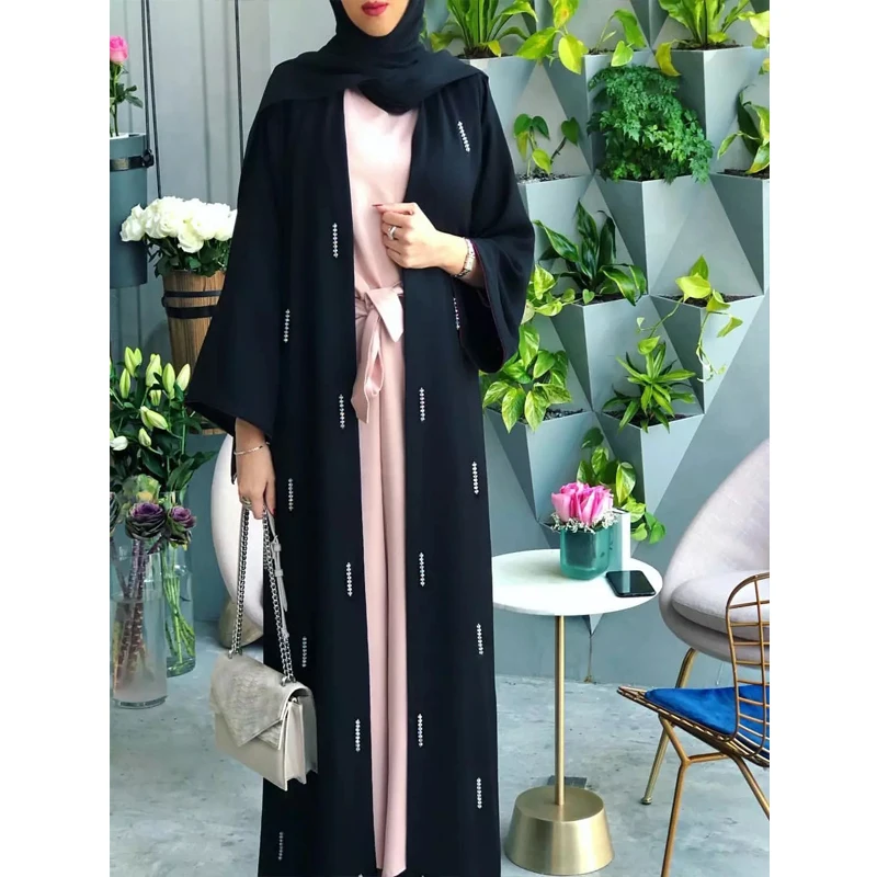 S533Abaya Дубай, Турецкая мусульманская женщина, женская модель, хиджаб, кафтан, платье, арабское платье