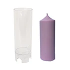 Форма для свечей, Пластиковая форма для изготовления свечей, гипсовая глина, форма для смолы, форма для свечей для ароматерапии, отличные поделки