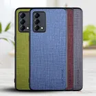 Чехол для Oppo Realme Q3 Pro Carnival Edition, чехол из искусственной кожи с крестообразным узором, чехол для realme q3 pro carnival