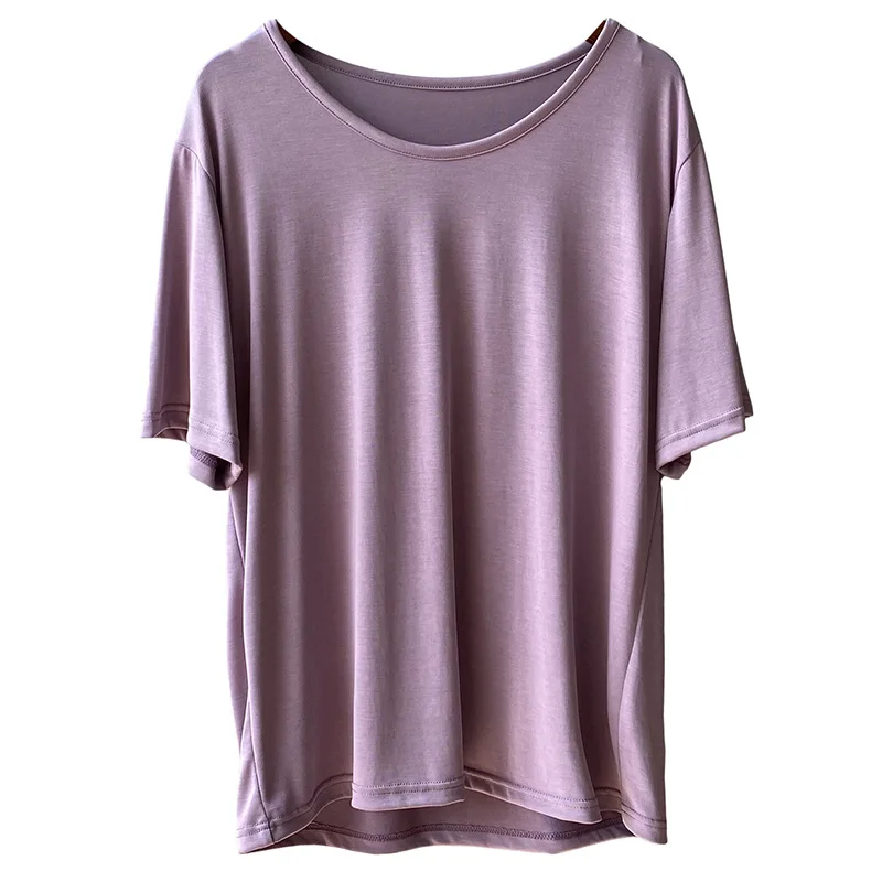 

Yeeloca Short Sleeve Thin Base T-shirt Female 2021 Summer New Solid Casual Pullovers Korean Round Neck Loose Top