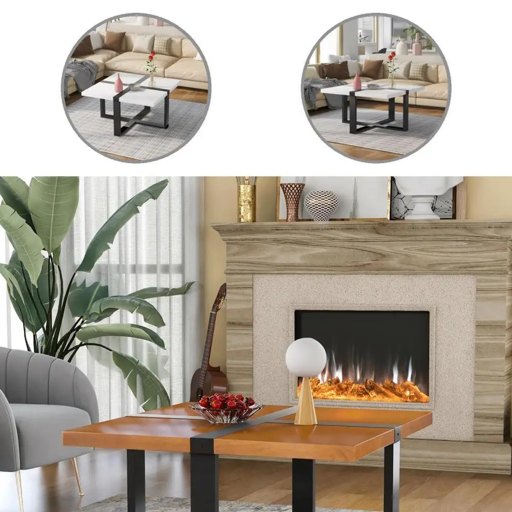 

Anti-rust Fashion Delicate Stable Coffee Desk 3 Colors Coffee Table Eye-catching for Home