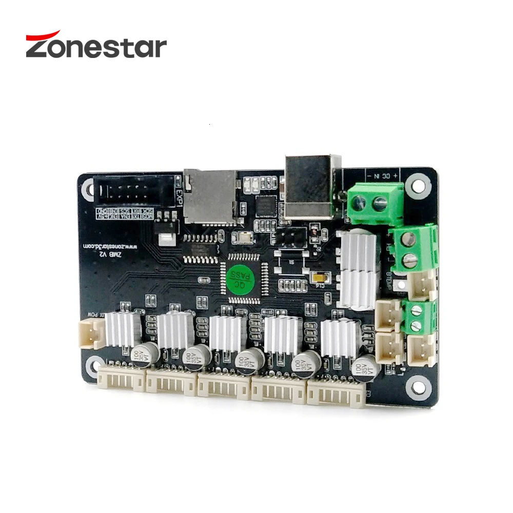 Zonestar ZMIB Reprap 3d принтер плата контроллера высоко интегрированная мини материнская плата ATMEGA1284P для Z5 Z6