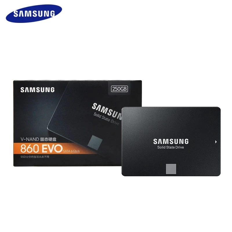 

SAMSUNG SSD 860 EVO 250GB 500GB 1TB 2TB 4TB 2.5'' Solid State Drive Internal Hard DriveSATA3 For Laptop Desktop PCr