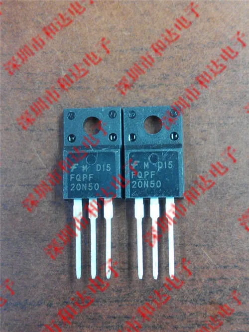 

5pcs FQPF20N50 TO-220F