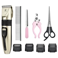 pet cat dog clippers professional grooming kit cat grooming clipper usb rechargeable low noise pets hair trimmer