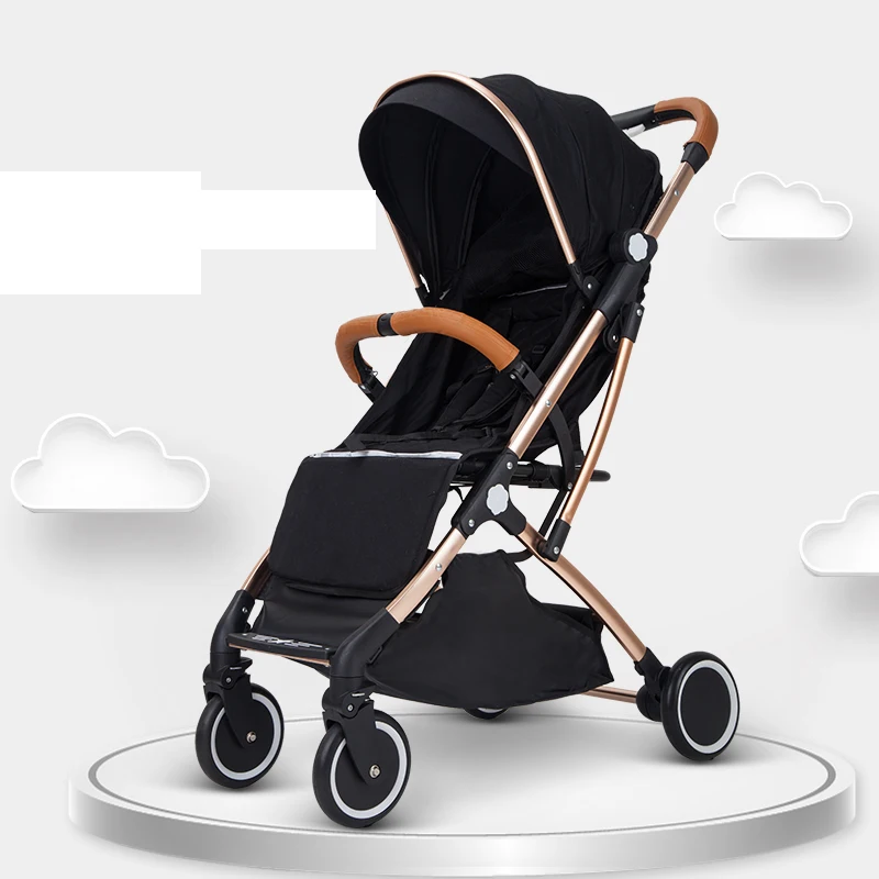 Lightweight baby Stroller Folding Stroller Ultra-Light Portable Traveling Cabin Baby Pushchair kinderwagen baby carriage car