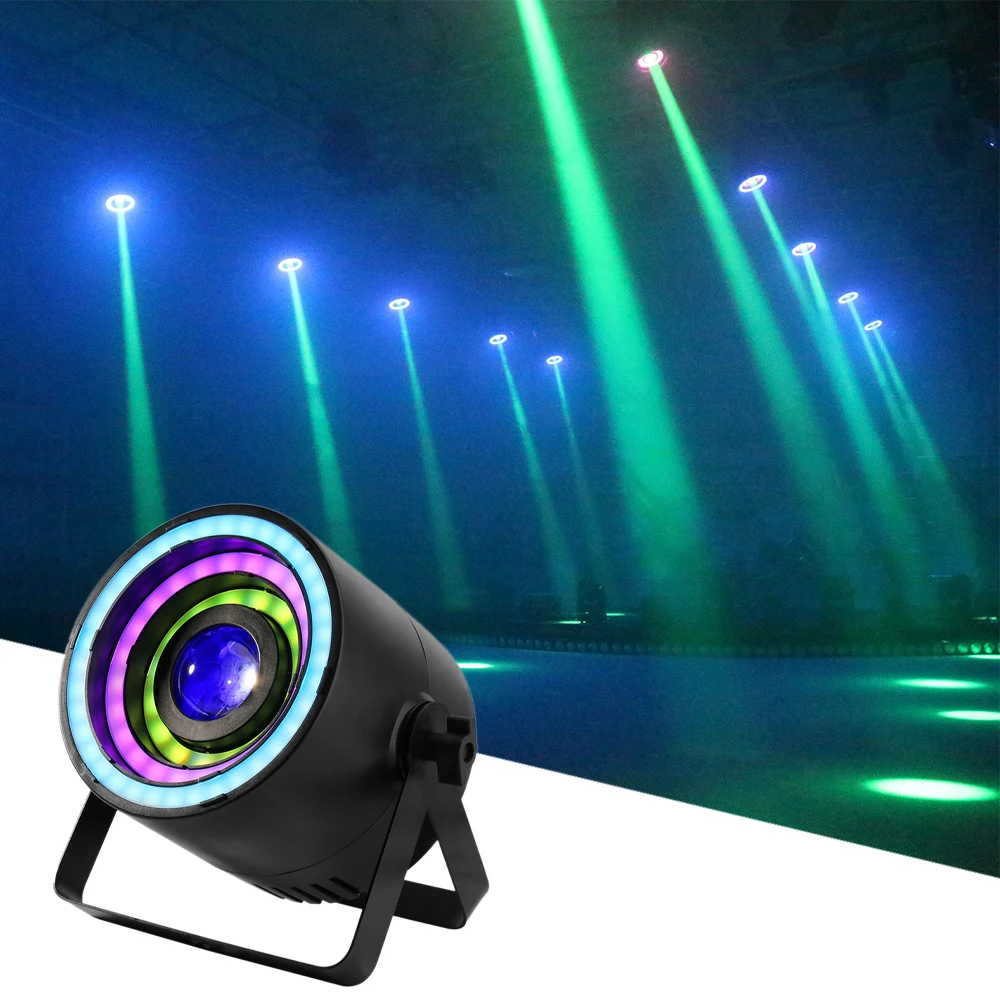 

40w RGBW 4in1 LED Par Light Voice Control 3 Prism Beam Wash Light DJ Disco led Music Party Full Color Effect For Bar KTV Xmas