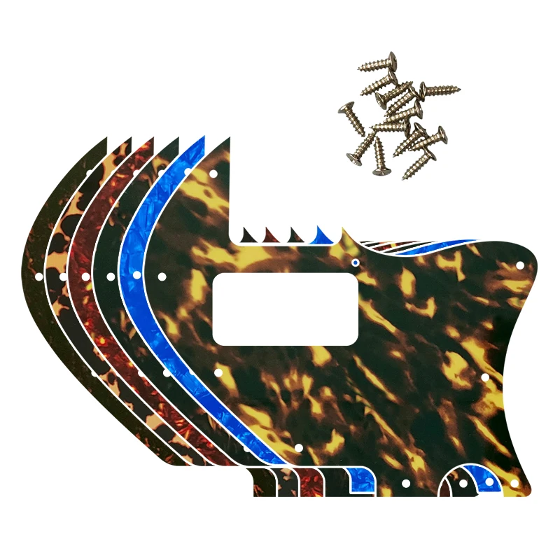 Xin Yue Guitar Parts For US Tele TV Jones Merle Haggard Thinline Guitar Pickguard Scratch Plate Replacement Multiple Colours