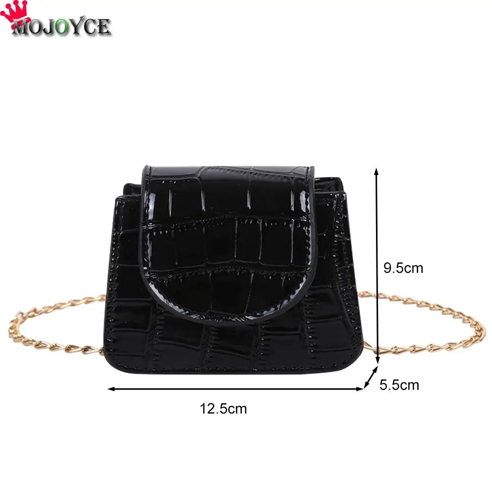 

Women Fashion Shoulder Handbag Solid Color PU Stone Pattern Small Female Flap Chain Totes Small Messenger Bags for Women