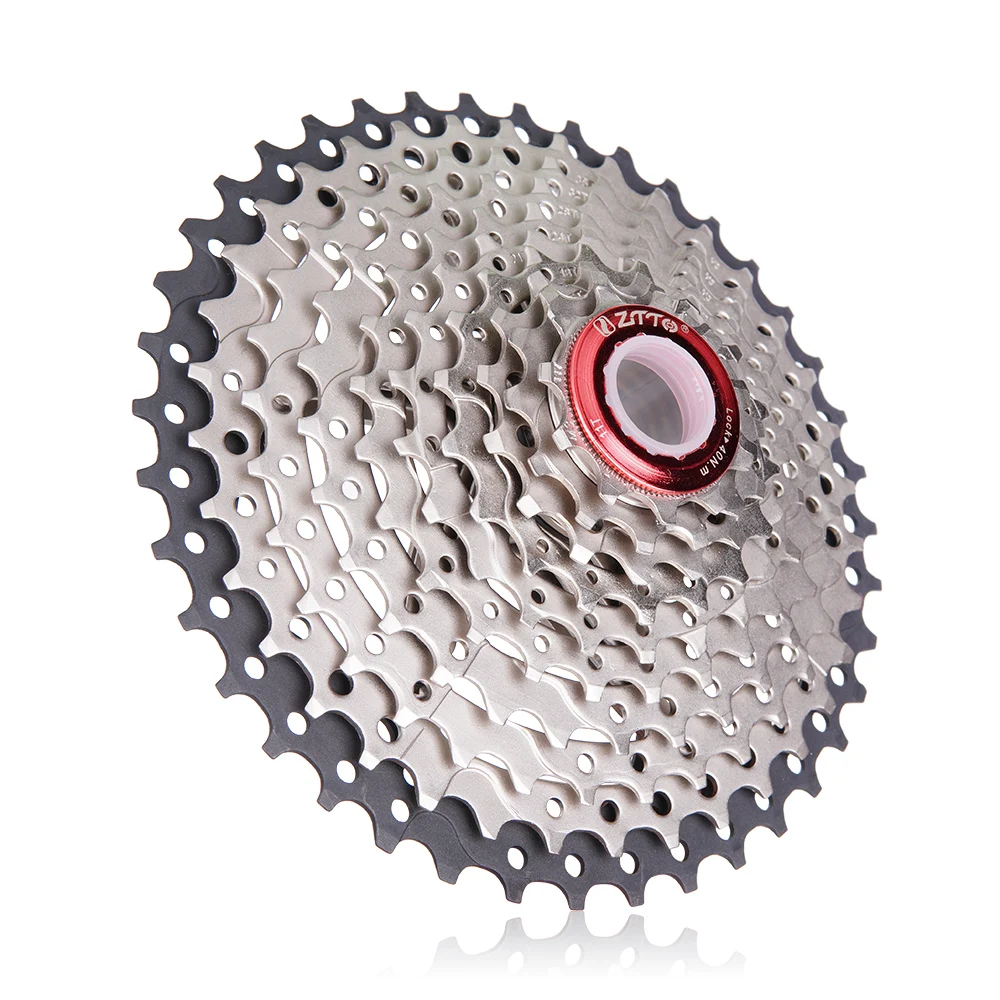 ZTTO MTB 10 скоростей 11-42T 11-40T кассета велосипедная Звездочка 10 скоростей 11-42 10s Freewheel 10v K7 11-40 диапазон подходит для M780 M590 M6000