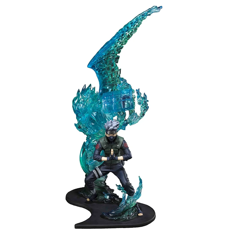 

Naruto Anime 6 Generations Naruto Hatake Kakashi Kaleidoscope Wheel Eye PVC Collectible Toy Figma Gift Toy