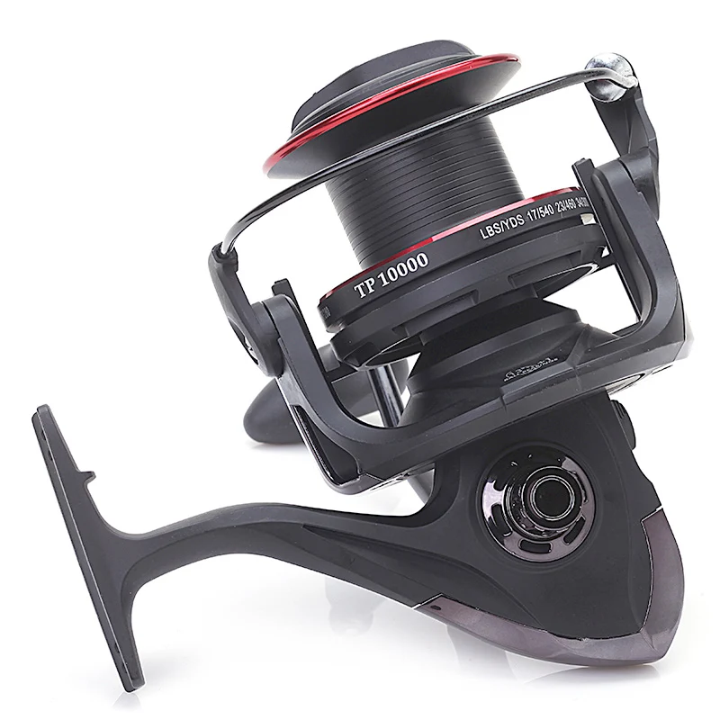 

Lizard Saltwater Fishing Reel 8000-10000 Max Drag 12kg 4.1:1 Carp Fishing Spinning Reel 13+1BB All Metal Spool Big Fishing Reels