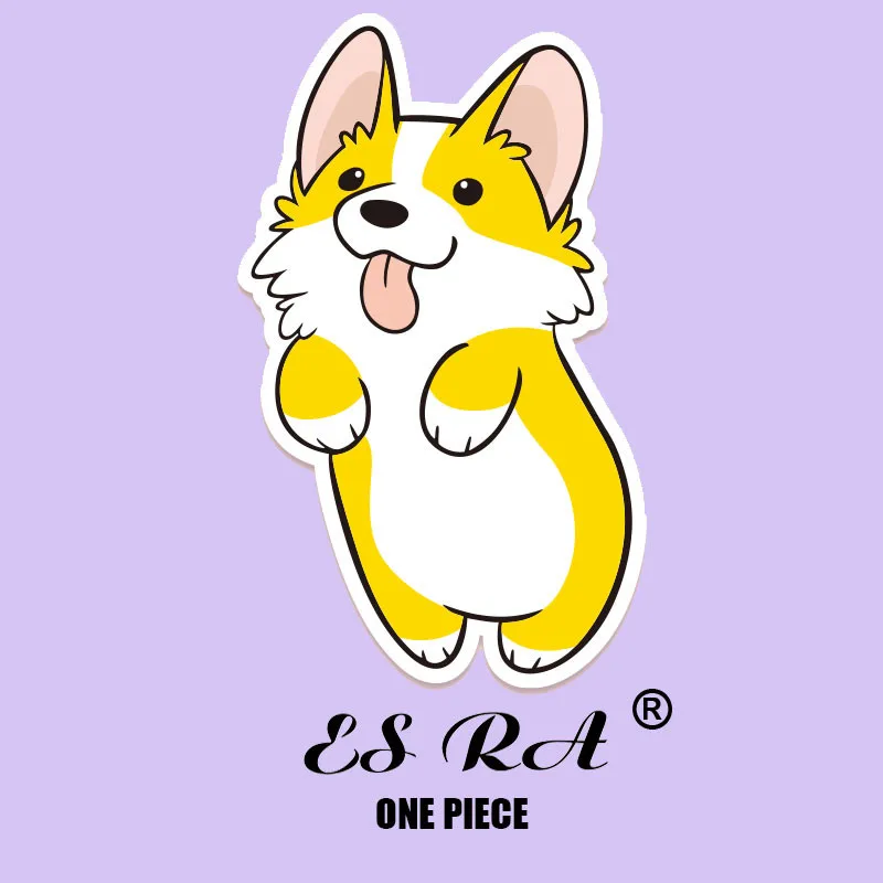 

1 шт. милые детские наклейки, наклейки с милыми собаками, корги, пеганинами, наклейки с животными для багажа, настенные наклейки для ноутбука,...