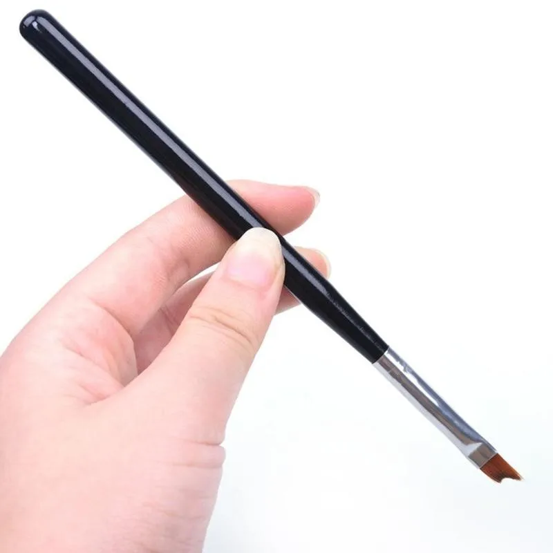1 шт. Кисть для ногтей полулунная Форма Французский наконечник Гель-лак УФ Ручка