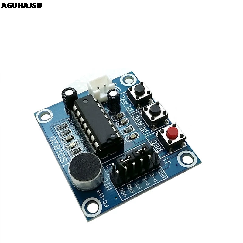 1 шт. ISD1820 диктофон модуль с микрофоном Звук Аудио Громкоговоритель