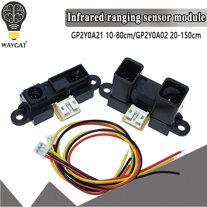 GP2Y0A21YK0F GP2Y0A02YK0F Инфракрасный датчик приближения ИК аналоговый расстояния VE713 10 80