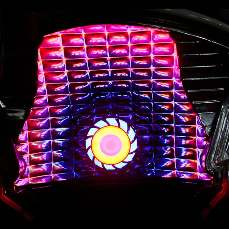 Светодиодный тормозной фонарь для мотоцикла перезаряжаемая цветная лампа Explosiv