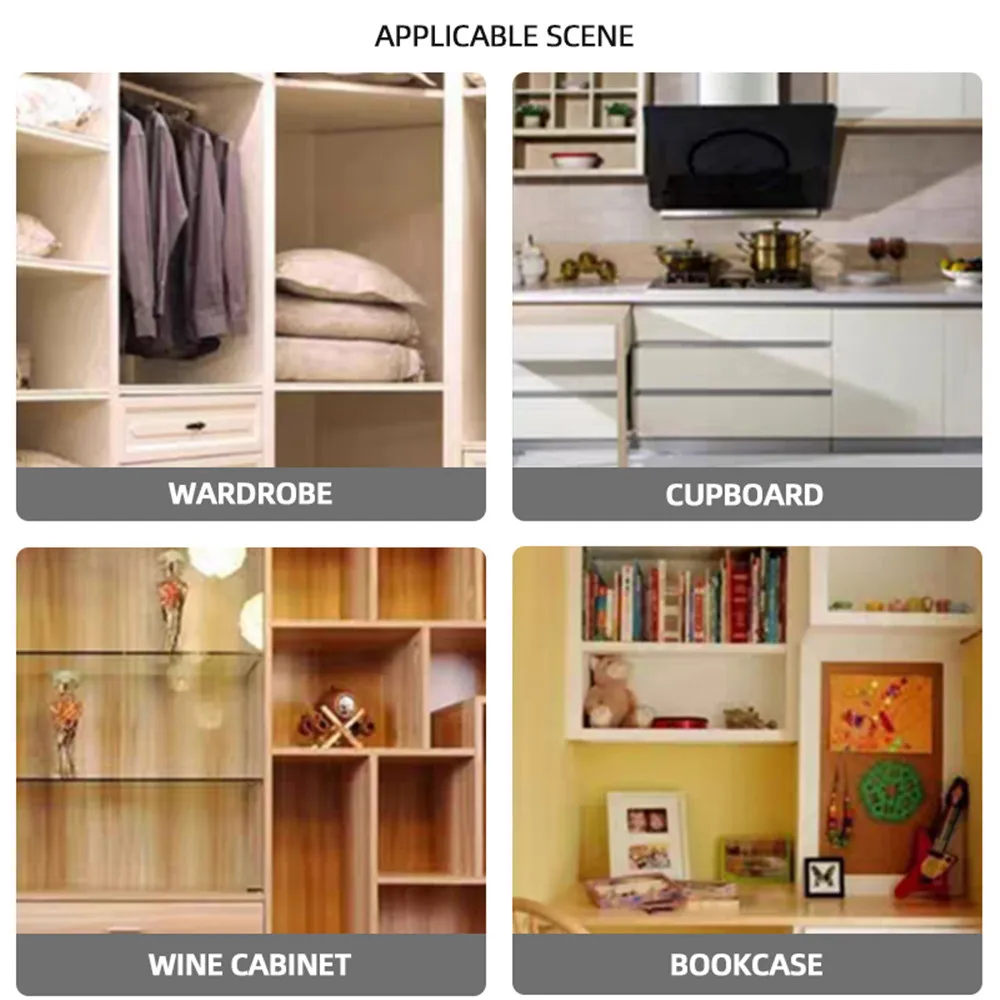 

10Pcs Shelf Support Adhesive Pegs Plastic Closet Cabinet Shelf Support Clips Wall Hanger For Kitchen Bathroom Accessories