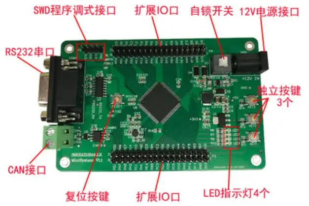 Макетная плата KEA128 S9KEAZ128 MCU Freescale ARM 32-разрядная Автомобильная класс KEAZ128 |