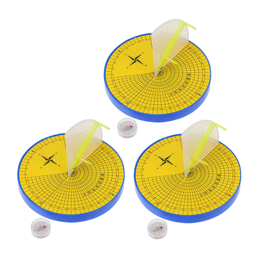 

3 шт., инструменты для измерения высоты солнца