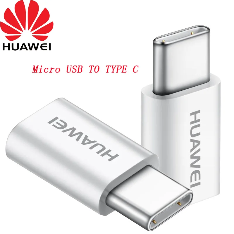 Оригинальный адаптер USB Type C для Huawei P30 P20 P10 Pro Mate 10 20 30 Honor V20 Micro Female кабель