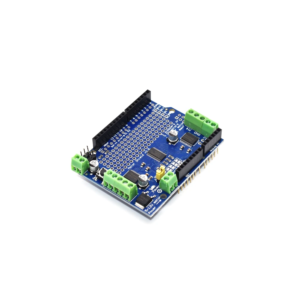 Официальный IIC I2C TB6612 Mosfet шаговый двигатель PCA9685 ШИМ Серводвигатель щит V2 для Arduino