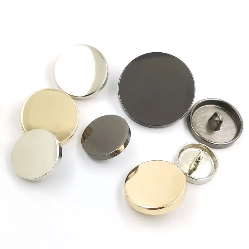 

10 pcs/lot Metal Shank Sewing Buttons for Craft Alloy Button for Clothing Diy Manualidades Accessories Decorative