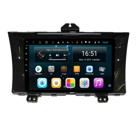 Автомобильный HD 1080P MP3 MP4 музыкальный плеер gps vidio радио разрешение Мульти-сенсорный экран для Honda elysion 2012- 9 дюймов Android 8,1