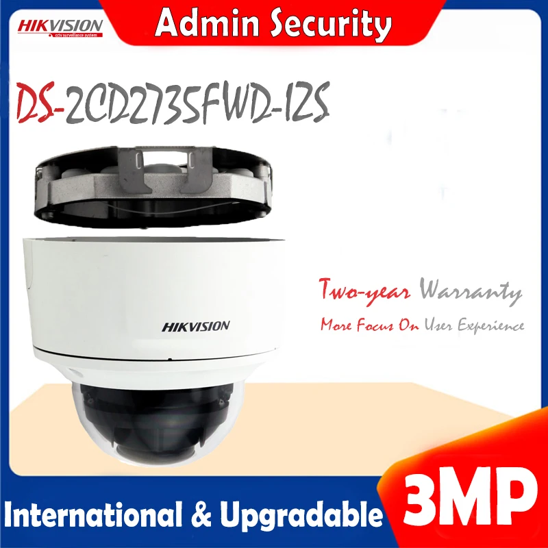 Hikvision DS 2CD2735FWD IZS 3MP WDR купольная сетевая IP CCTV камера POE Vari focal Моторизованный