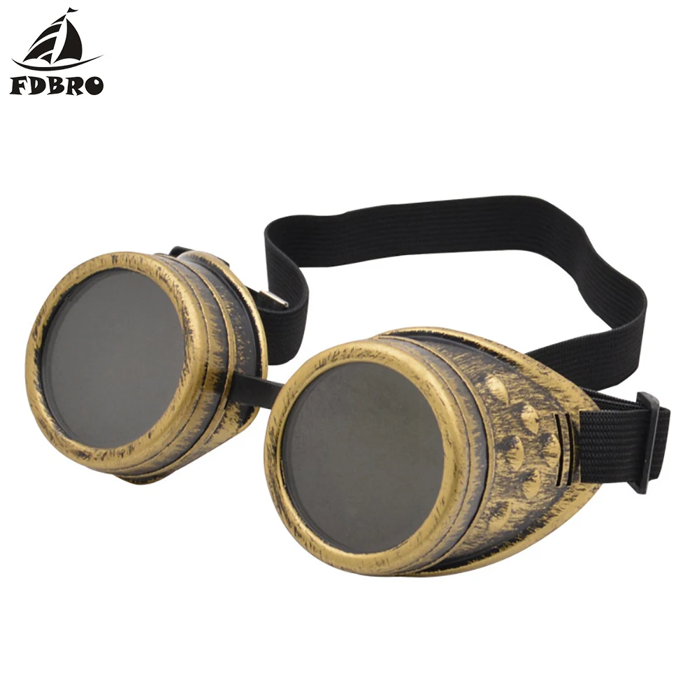 FDBRO 2019 новые винтажные очки для паровой косплея Lunette готические уличные унисекс