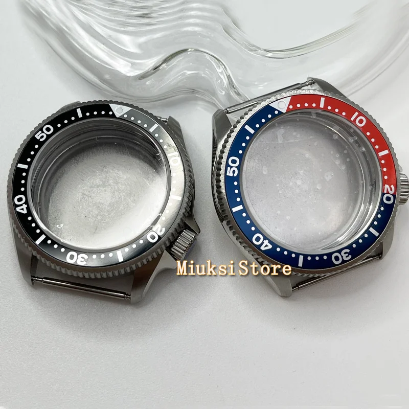 Однотонный чехол для часов 37 мм из нержавеющей стали 316L с сапфировым стеклом