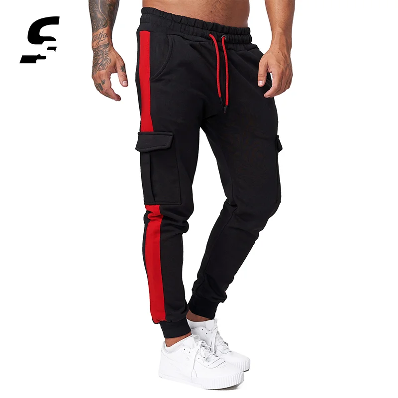 

Men Jogging Track Pants Casual Fitness Gym Tights Men Skinny Sweatpants Joggers Tracksuit Sports Trousers Exercise Pants for Men
