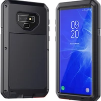 rugged metal shockproof case for samsung galaxy note 20 10 9 8 s22 ultra s21 s20 s10 s9 military grade full body protective case