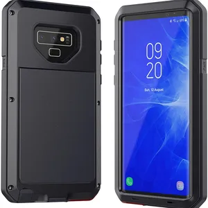 rugged metal shockproof case for samsung galaxy note 20 10 9 8 s22 ultra s21 s20 s10 s9 military grade full body protective case free global shipping